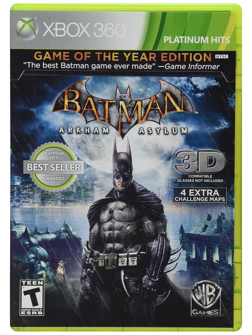 Batman: Arkham Asylum -- Game of the Year Edition (Microsoft Xbox 360, 2010)
